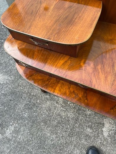 Beautiful vintage dressing table with mirror