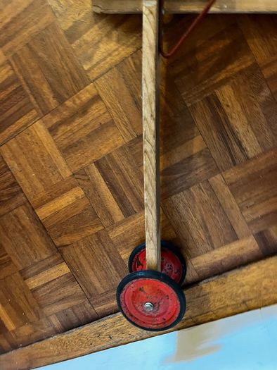 Vintage Scooter Child's Wooden Scooter
