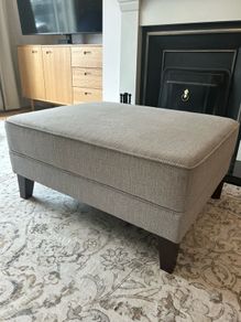 Grey Ottoman