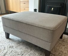 Grey Ottoman