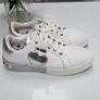 LOVE MOSCHINO white lace-up trainers Sz 40 (Fit 7- 7.5UK) - Rrp 220 (New) Image 2