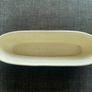 Vintage Mid-Century pale yellow Ceramic Window Box Planter Image 2