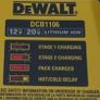 DeWALT  DCC2520T1 Made in USA Flexvolt 10 Litre Cordless Air Compressor with Dewalt 110V DCB1106 Fast Battery Charger (Useful with Pneumatic Nail Gun) Image 4