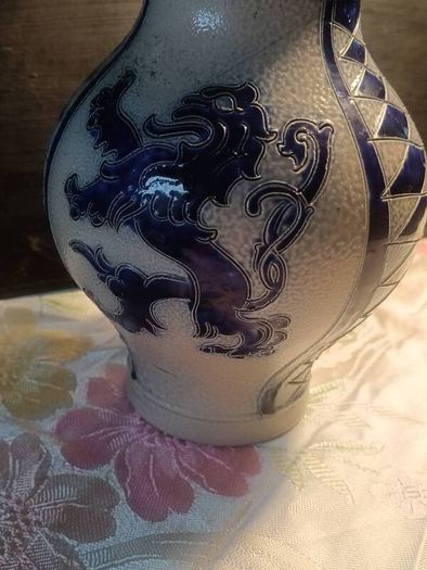 Vintage Reinhold Mekelbach 1Lt Saltglaze Jug