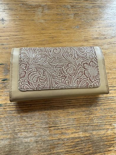 LederModa Floral Purse
