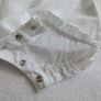 Hust & Claire White Baby Romper / Playsuit - 12 months Image 3