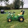 Kids pedal tractor and accessories Image 3