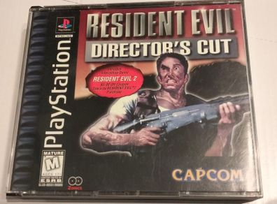 Resident Evil Directors Cut ps1 PlayStation 1 ntsc