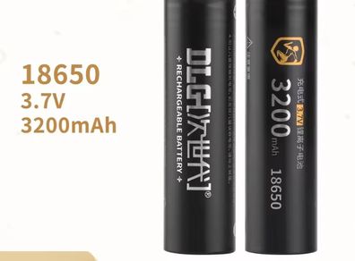 DLGPOWER 3.7V 18650 3200mAh Rechargeable Li-ion Battery
