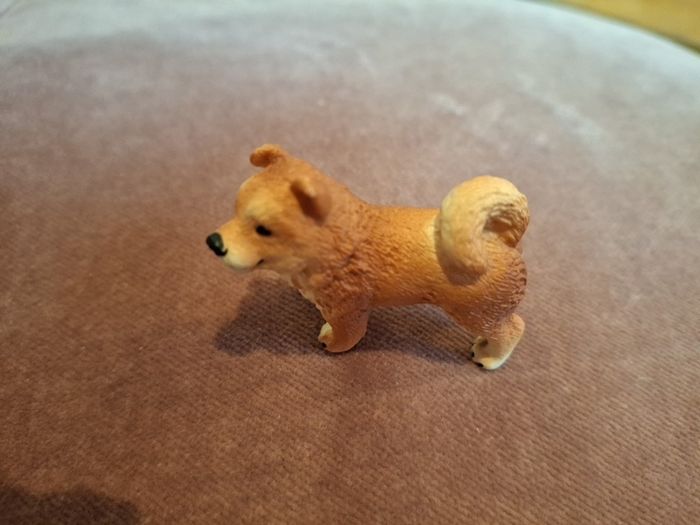 schleich shiba inu puppy