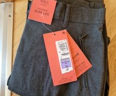 school uniform pants, age 12 to 13 years