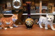vintage glass vase