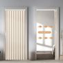 Magnetic Door Curtain with Blackout, Foldable Room Divider for Bathroom/Bedroom/Living Room, Accordion Design (Cream-Coloured) Image 2