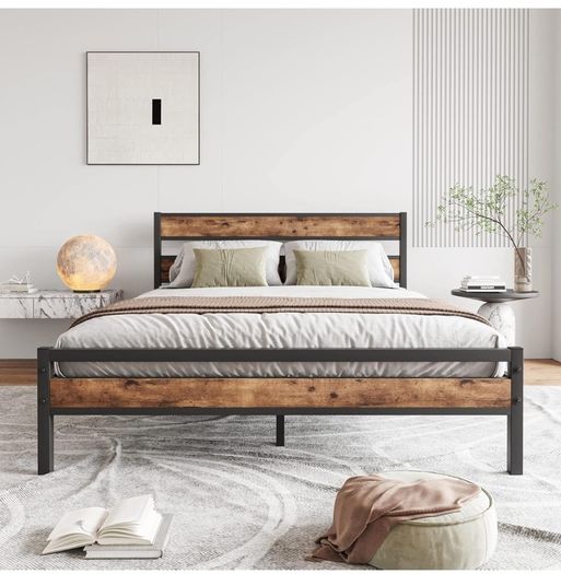 King Size Metal Bed Frame