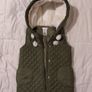 Max Studio Quilted Hooded Gilet Jacket Image 3