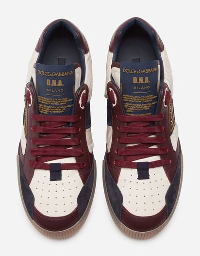 Dolce & Gabbana Miami Low Sneaker - Navy/Bordeaux