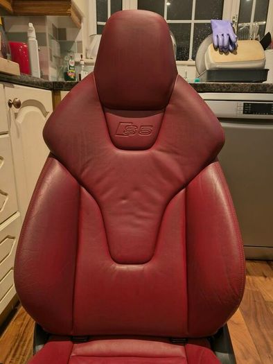 Audi S5 Coupe  Red Leather Interior complete B8 2007 - 2012