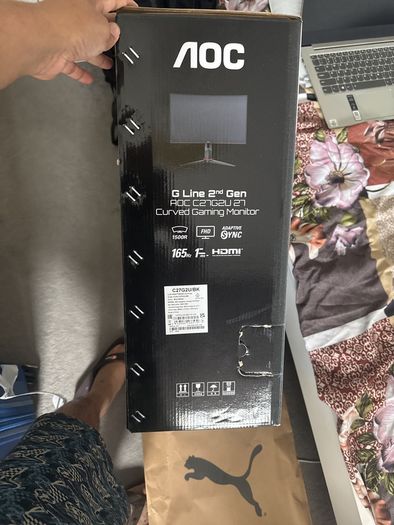 AOC G line 2nd Gen 27 inch Curved Gaming Monitor