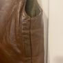 British Army Leather Military Jerkin Vest With Wool Lining World War WWII WWI Image 10