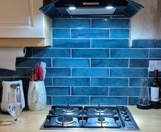 Gas Hob, Oven and Extractor Fan