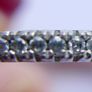 Vintage Sterling Silver 925 Sparkle Ring size S - 2,8g Image 7