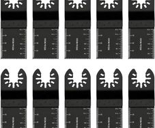 FREE EXPRESS SHIPPING 10PCS Oscillating Saw Blades Wood Metal Cutting Universal Quick Release Multitool Accessories for Bosch Craftsman Dewalt Dremel Fein Ridgid Tch Makita Milwaukee
