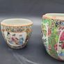 Chinese 19th century Famille Rose 3 Jars Amazing Quality Decoration Image 4