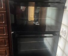 Zanussi 60cm Electric Cooker with Double Oven & Ceramic Hob (Model: ZCV69350BA)