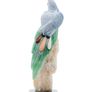 Handcrafted Macaw Quartz Sculpture, Vibrant Gemstone Art Piece, Exotic Home Decor, Unique Nature-Inspired Gift Image 4