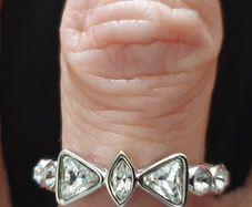 Swarovski Crystal Ring Size 7/8