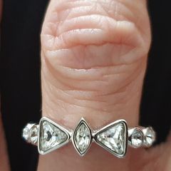 Swarovski Crystal Ring Size 7/8
