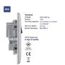 BG Electrical Brushed Steel wall outlets Image 7