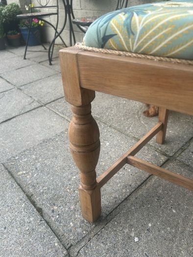 Rustic farmhouse chair
