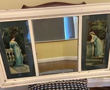 Antique Edwardian Mirror