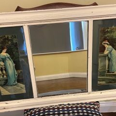 Antique Edwardian Mirror