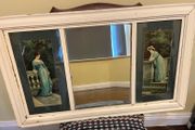 Antique Edwardian Mirror