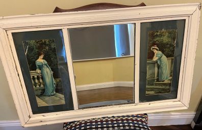 Antique Edwardian Mirror