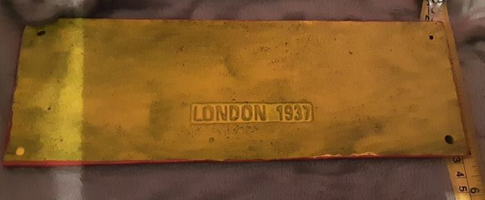 Two cast metal advertising memorabilia