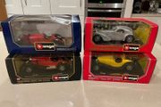 Mercedes and Bugatti lot 1/24 Burago