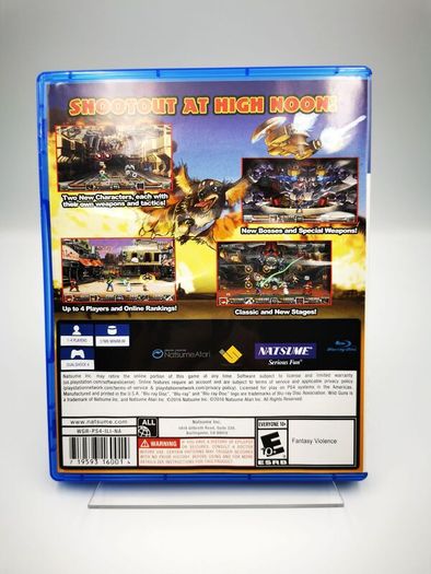 Wild Guns Reloaded PlayStation 4 PS4