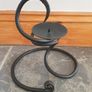 Wrought Iron Candle Holder - Matt Black Image 2