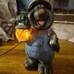 Rare Item: Vintage Collectable Mole Garden Statue