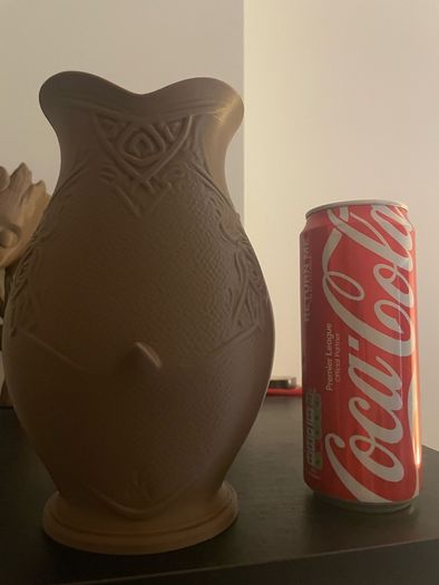 3d printed Owl Vase