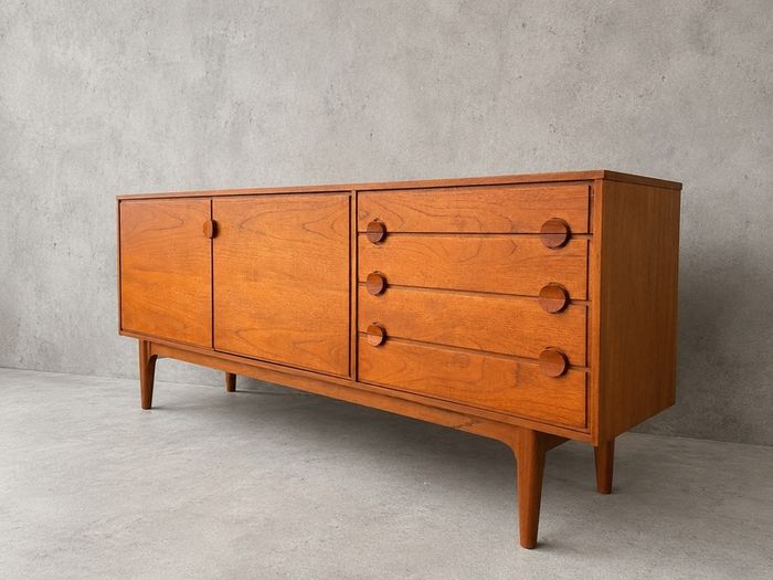 sideboard mid century vintage retro teak danish