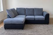 Grey Corner L sofa/couch