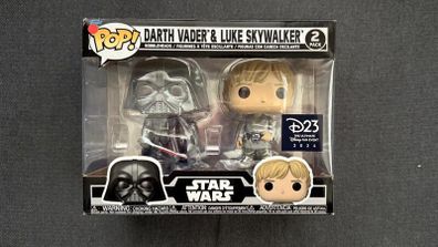 Funko Pop! Star Wars Darth Vader & Luke Skywalker