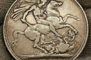 Great Britain 1889 Silver Crown Queen Victoria