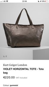 Kurt Geiger tote bag