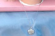 Tree of Life Filigree Sterling silver Love heart pendant set