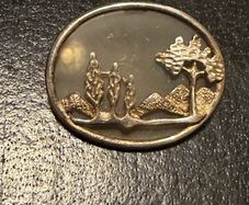 sterling silver brooch